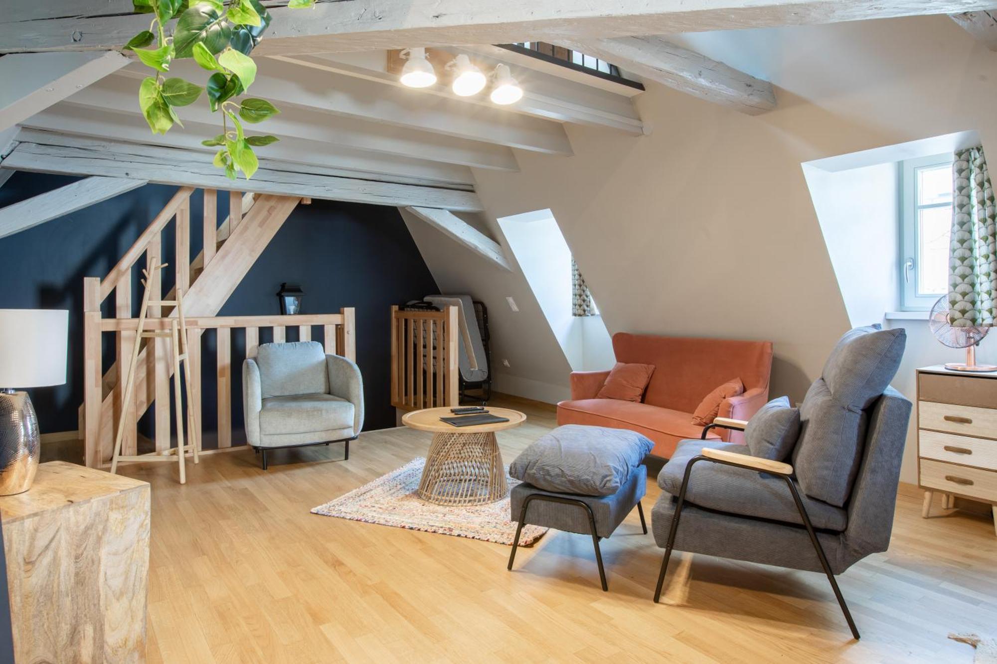 Duplex Atypique Au Coeur De Mulhouse Lejlighed Eksteriør billede