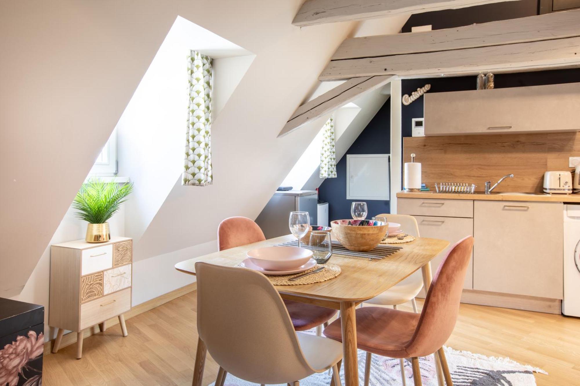 Duplex Atypique Au Coeur De Mulhouse Lejlighed Eksteriør billede