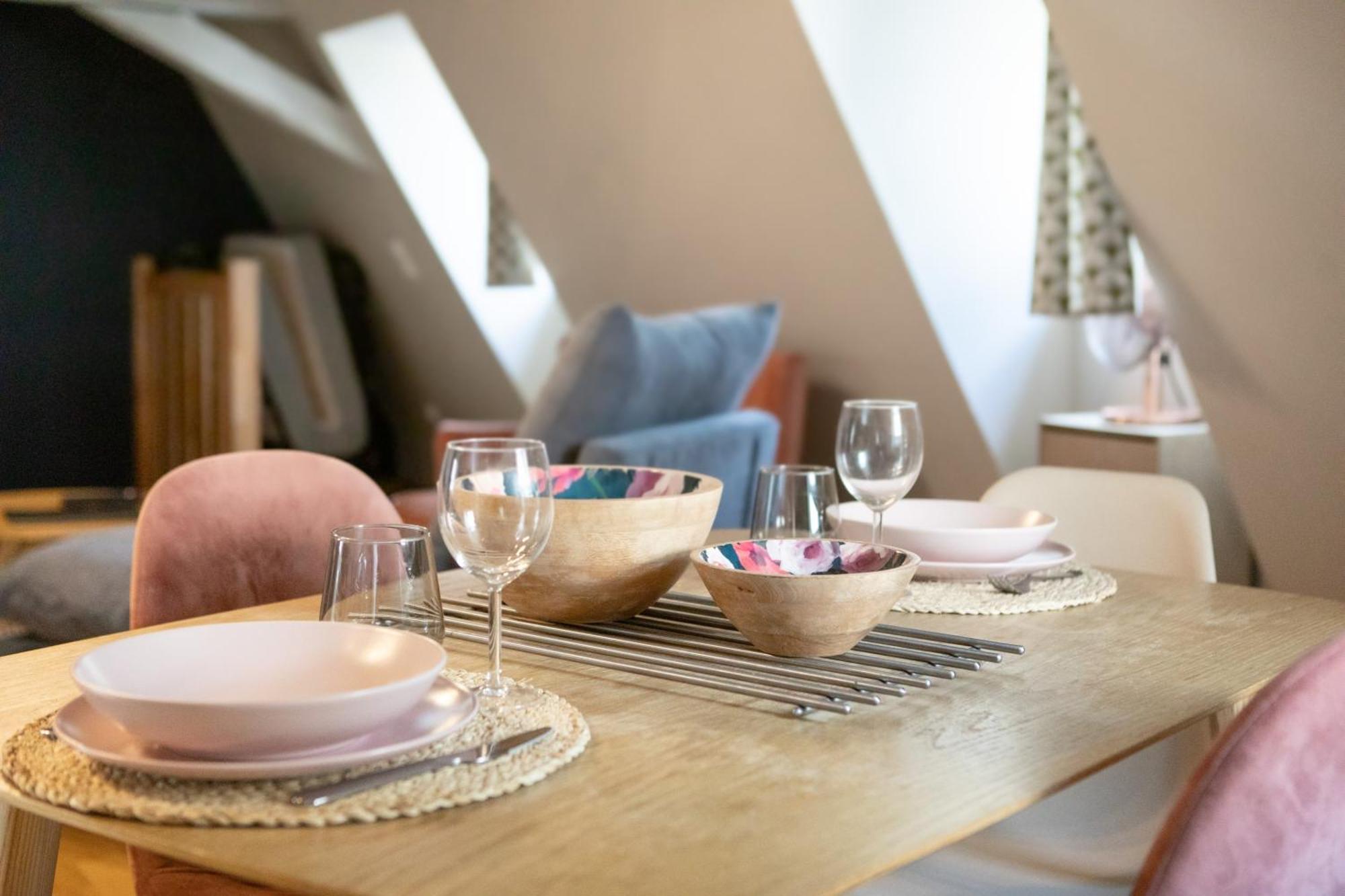 Duplex Atypique Au Coeur De Mulhouse Lejlighed Eksteriør billede