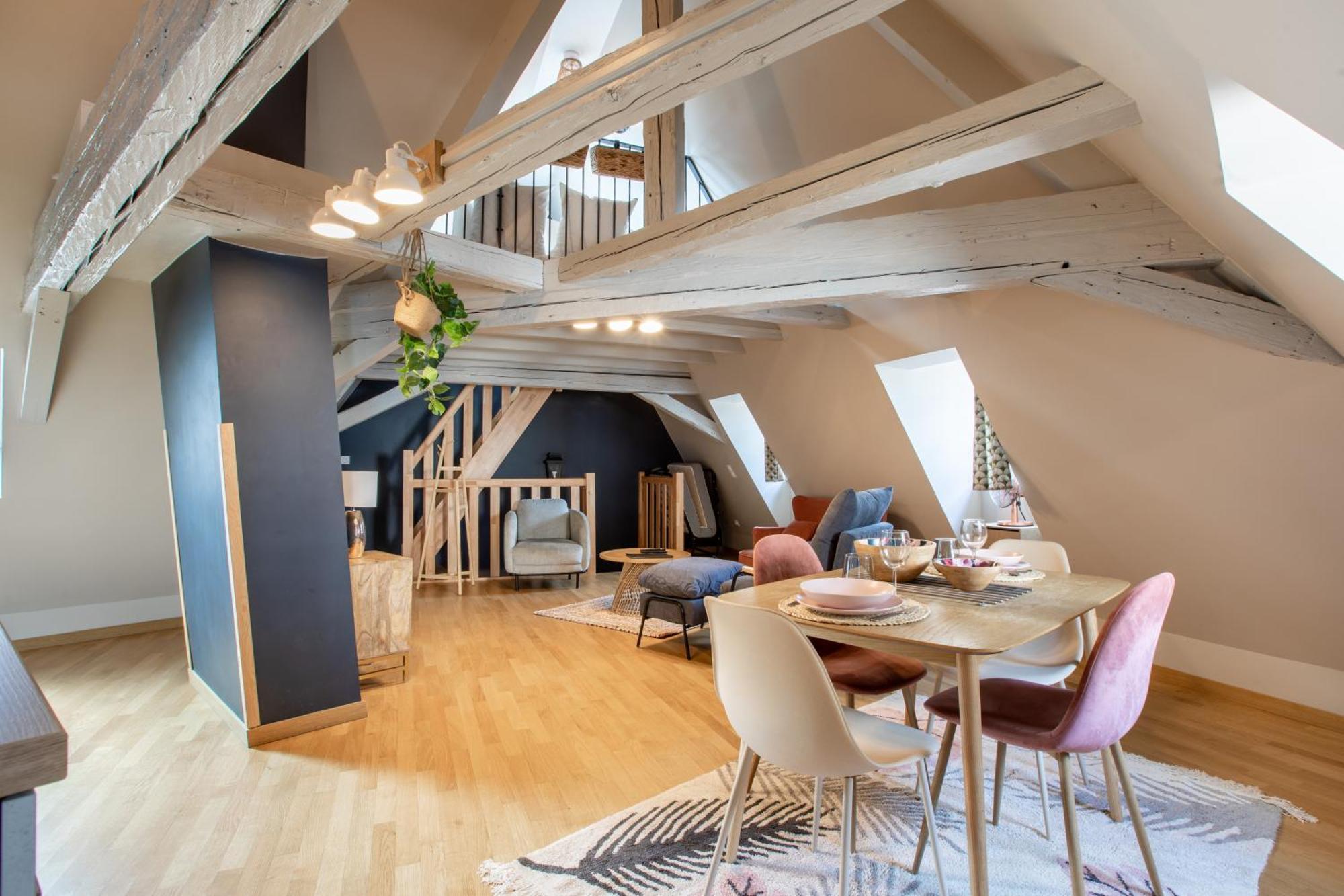 Duplex Atypique Au Coeur De Mulhouse Lejlighed Eksteriør billede