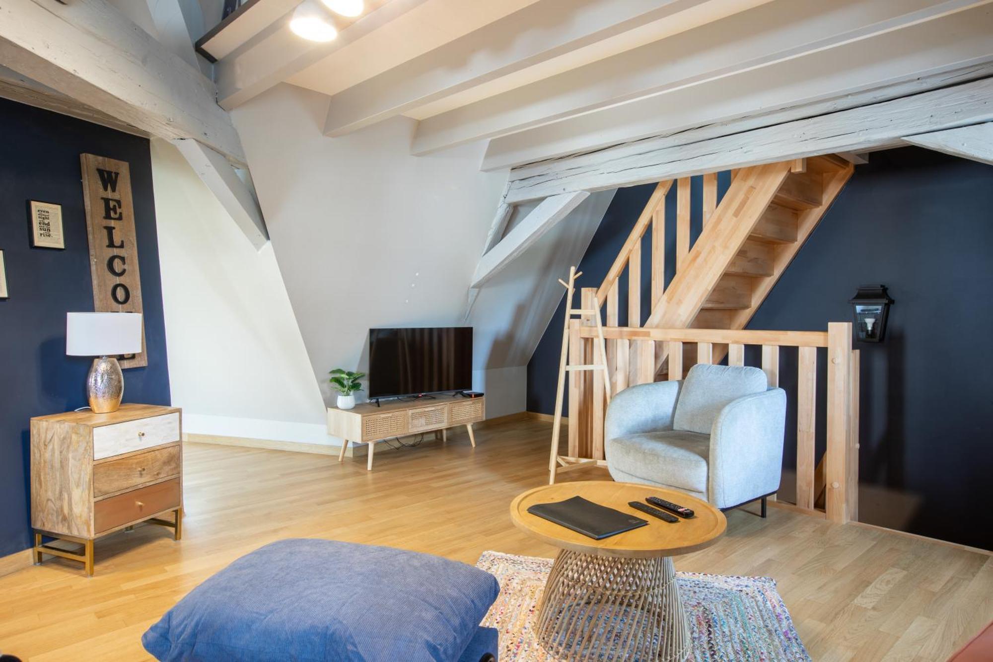 Duplex Atypique Au Coeur De Mulhouse Lejlighed Eksteriør billede